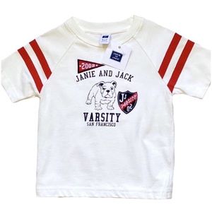 Janie and Jack Varsity shirt
